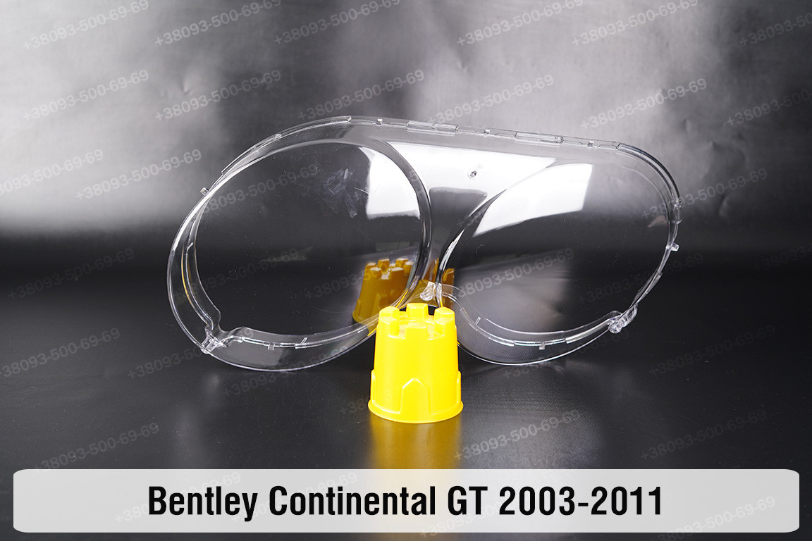 Скло фари Bentley Continental GT (2003-2011) ліве, фото 1