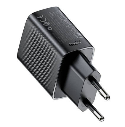 Адаптер мережевий AceFast A98 GaN PD30W, USB, Type-C, чорний, фото 3