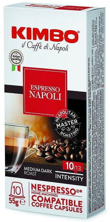 Кава в капсулі Kimbo Napoli, 10 капсул Nespresso
