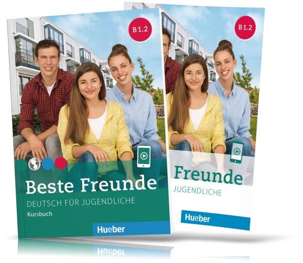 Beste Freunde B1.2, Kursbuch + Arbeitsbuch + CD / Підручник + Зошит (комплект з диском) німецької мови