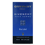 Парфуми чоловічі Givenchy Pour Homme Blue Label 40 мл, фото 6