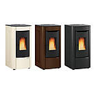 Пелетна піч для повітряного опалення будинку NORDICA Sabry bronze — 7 кВт, фото 6