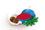 Ялинкова іграшка Bip Christmas Ornaments з шоколадними цукерками 1шт, фото 5