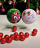Ялинкова іграшка Bip Christmas Ornaments з шоколадними цукерками 1шт, фото 8