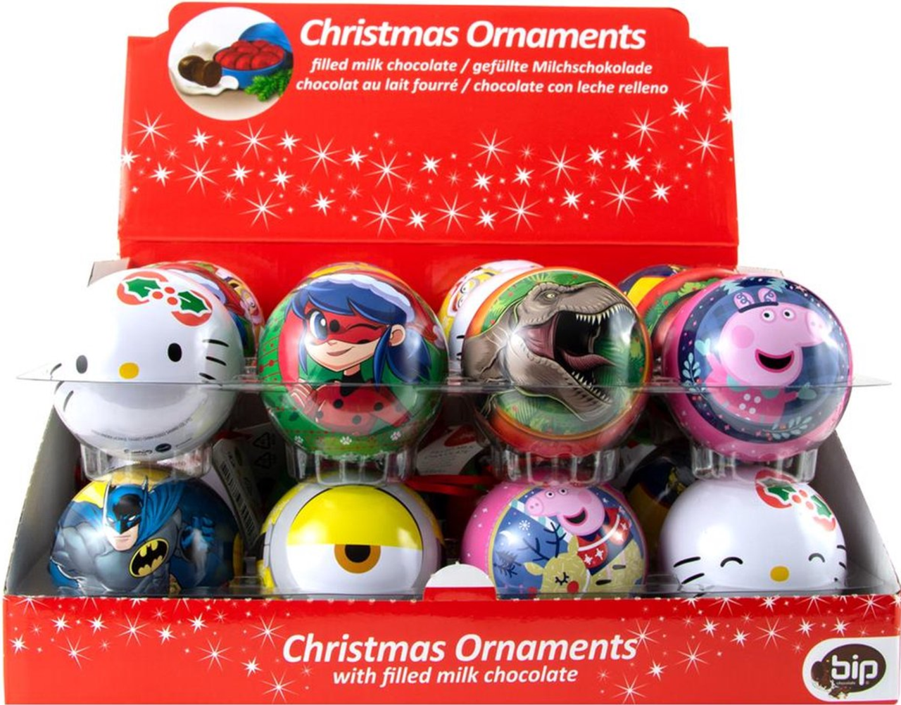 Ялинкова іграшка Bip Christmas Ornaments з шоколадними цукерками 1шт