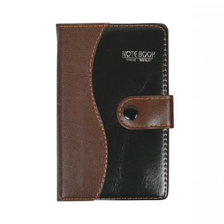 Блокнот 14,5 * 8,5 см з ручкою в обкладинці шкір / зам, 80ар. клітина 1760 MZOPT