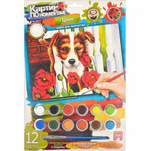 Картина за номерами маленька 297 * 210 мм KN-03-01 ДТ-ОО-09132 MZOPT, фото 2