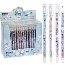 Ручка гелева 6605 "Dtian" синя MZOPT