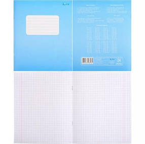 Зошит 24 аркуша "Квітка" клітинка MZOPT, фото 1