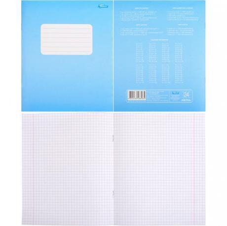 Зошит 24 аркуша "Квітка" клітинка MZOPT