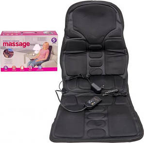 Массажная накидка на кресло Massage Seat Topper с пультом управления для дома и автомобиля TV-10 MZOPT, фото 1