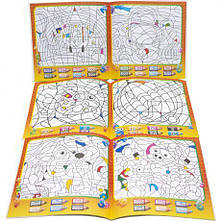 Розмальовка "Розв'язуємо приклади та малюємо" РМ-31/РМ-57 MZOPT, фото 2