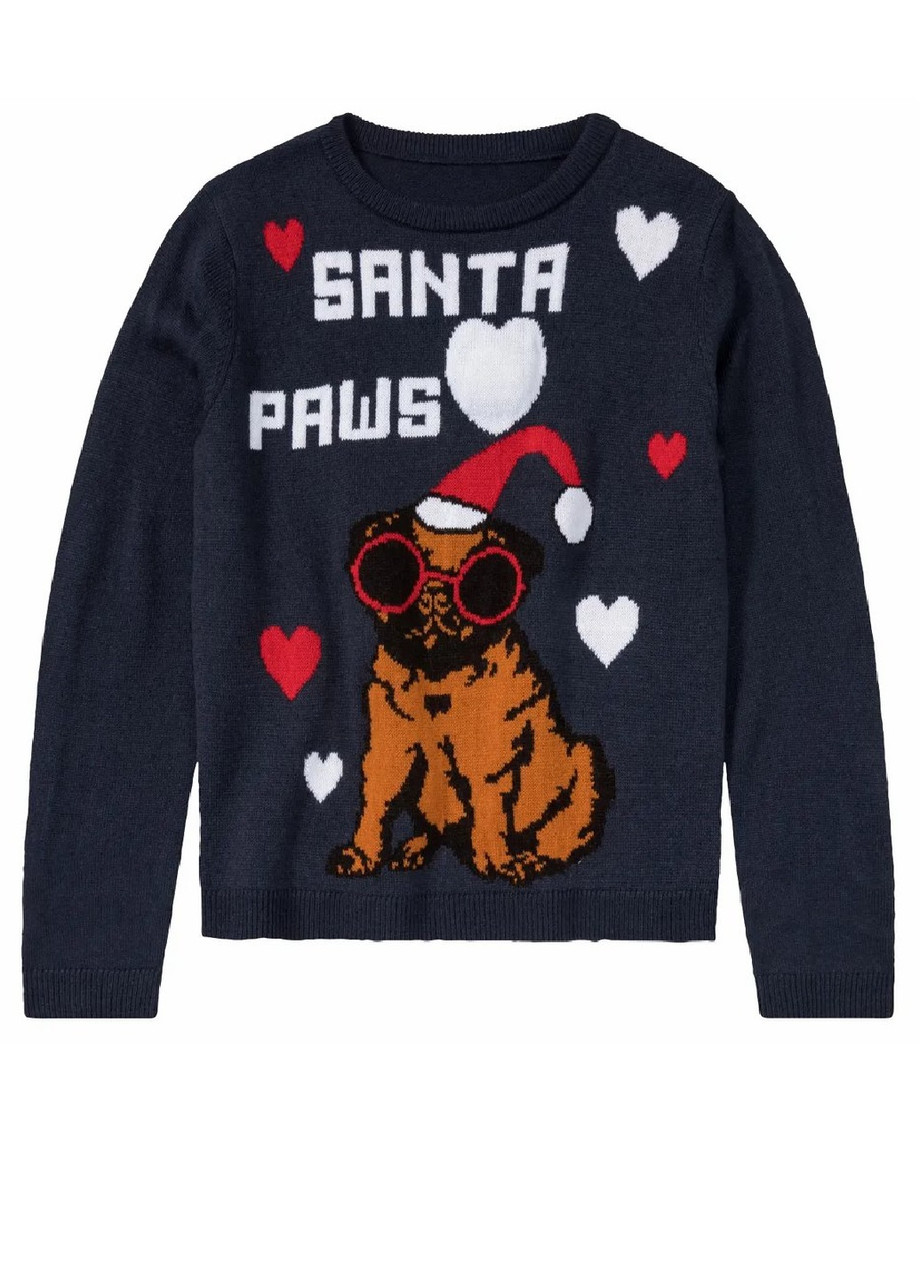 Светр дітям з новорічним малюнком