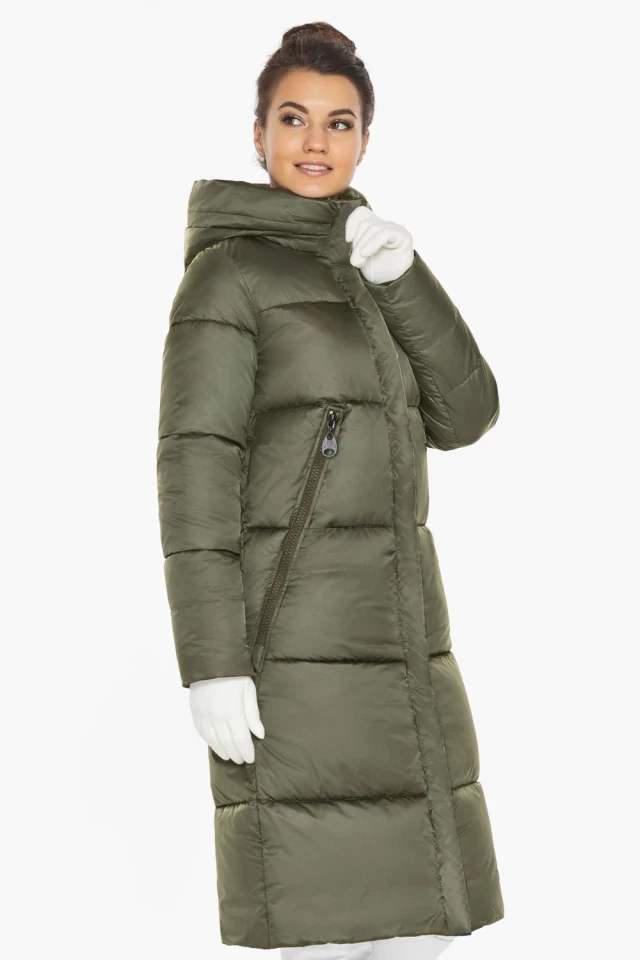 Braggart "Angels Fluff" Куртка жіноча практична колір хакі модель 56530, фото 1