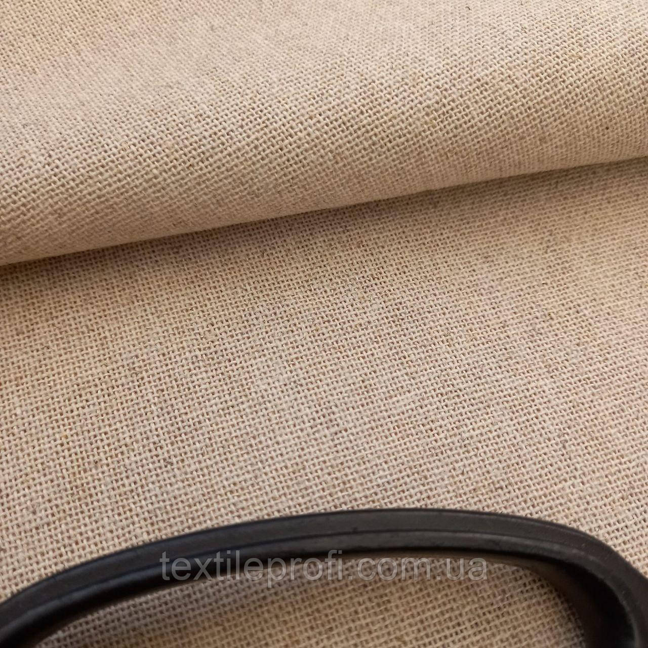 Натуральна сумішна тканина з льоном, віскозою та бавовною