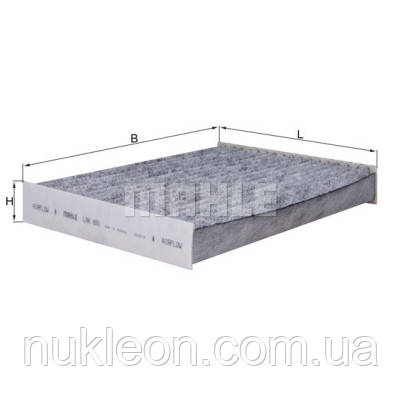 Популярний! Фільтр салону Mahle LAK891 - Краща якість тільки на Nukleon.com.ua, фото 1