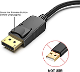 BENFEI DisplayPort-HDMI адаптер, 4K, односпрямований, DP 1.2 до HDMI 1.4, фото 4