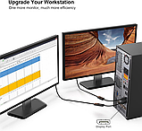 BENFEI DisplayPort-HDMI адаптер, 4K, односпрямований, DP 1.2 до HDMI 1.4, фото 8