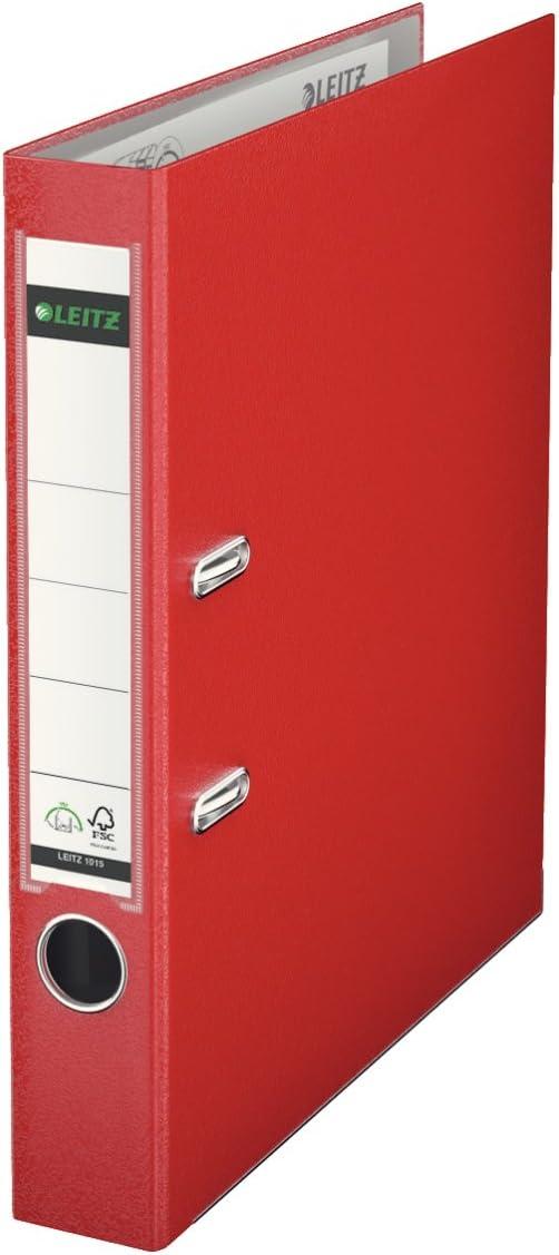 Папка-реєстратор Leitz 180° Lever Arch Poly 50 мм A4 червона
