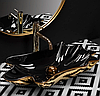 Умивальник (раковина) REA INFINITY GOLD BLACK накладний *, фото 3