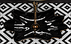 Умивальник (раковина) REA INFINITY GOLD BLACK накладний *, фото 4