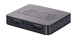 Avedio Links HDMI розгалужувач спліттер 1 х 2 2K 4K 1080P splitter HDMI 1 на 2 вихідні, фото 5