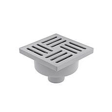 Трап ANIplast з вертикальним випуском 50 мм, з решіткою 15х15 см TA5210EU
