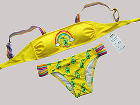 РОЗНКупальник для девочек Samegame 563 Каролинка лимон(В НАЛИЧИИ ТОЛЬКО 34 36 38 40 42 УКР р-ры )