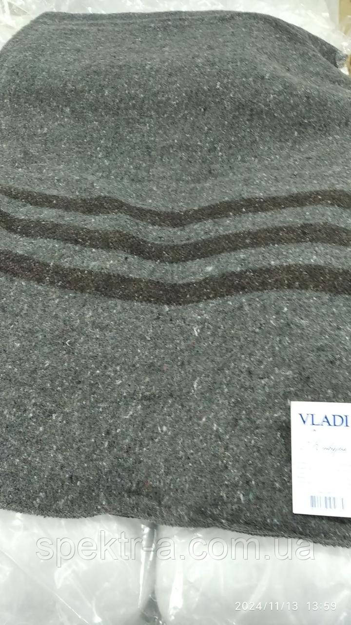 Ковдри вовняні VLADI розмір 140*205 коричн., фото 1