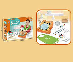 Набір для гончарства XJ 559  електричне коло для гончарства, від мережі, глина, інструменти, фарби, палітр