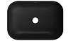 Умивальник (раковина) MEXEN RITA GOLD BRUSHED BLACK MATT накладний, фото 6