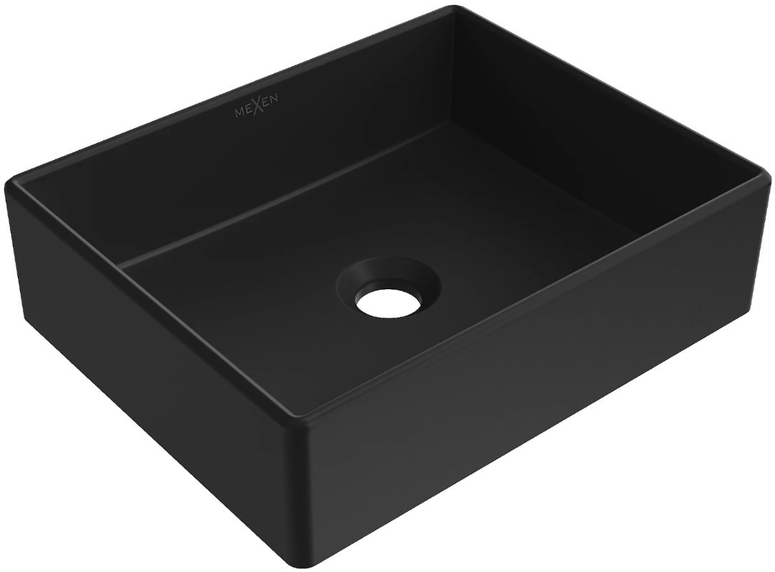 Умивальник (раковина) MEXEN GOYA 40 BLACK MATT чорний накладний