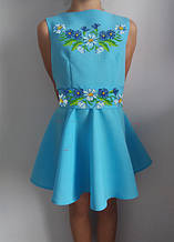 Пошите дитяче плаття під вишивку № 021-ПДП(С)