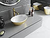 Умивальник (раковина) MEXEN ELZA GOLD WHITE накладний, фото 3