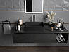 Умивальник (раковина) MEXEN GOYA 50 BLACK MATT чорний накладний *, фото 4