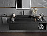 Умивальник (раковина) MEXEN GOYA 60 BLACK MATT чорний накладний, фото 4