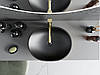 Умивальник (раковина) MEXEN VIKI BRUSHED GOLD BLACK MATT накладний, фото 5