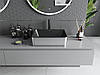 Умивальник (раковина) MEXEN CATIA SILVER BLACK MATT накладний, фото 4
