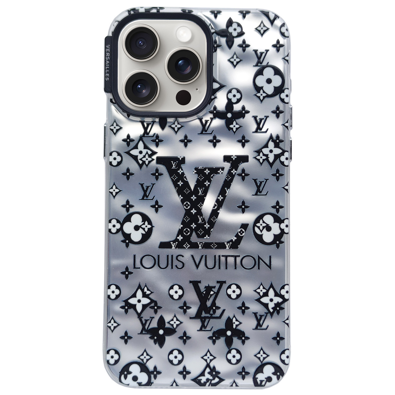 Чохол Fashion Case для Apple iPhone 13 Pro Max Louis Vuitton Silver, фото 1