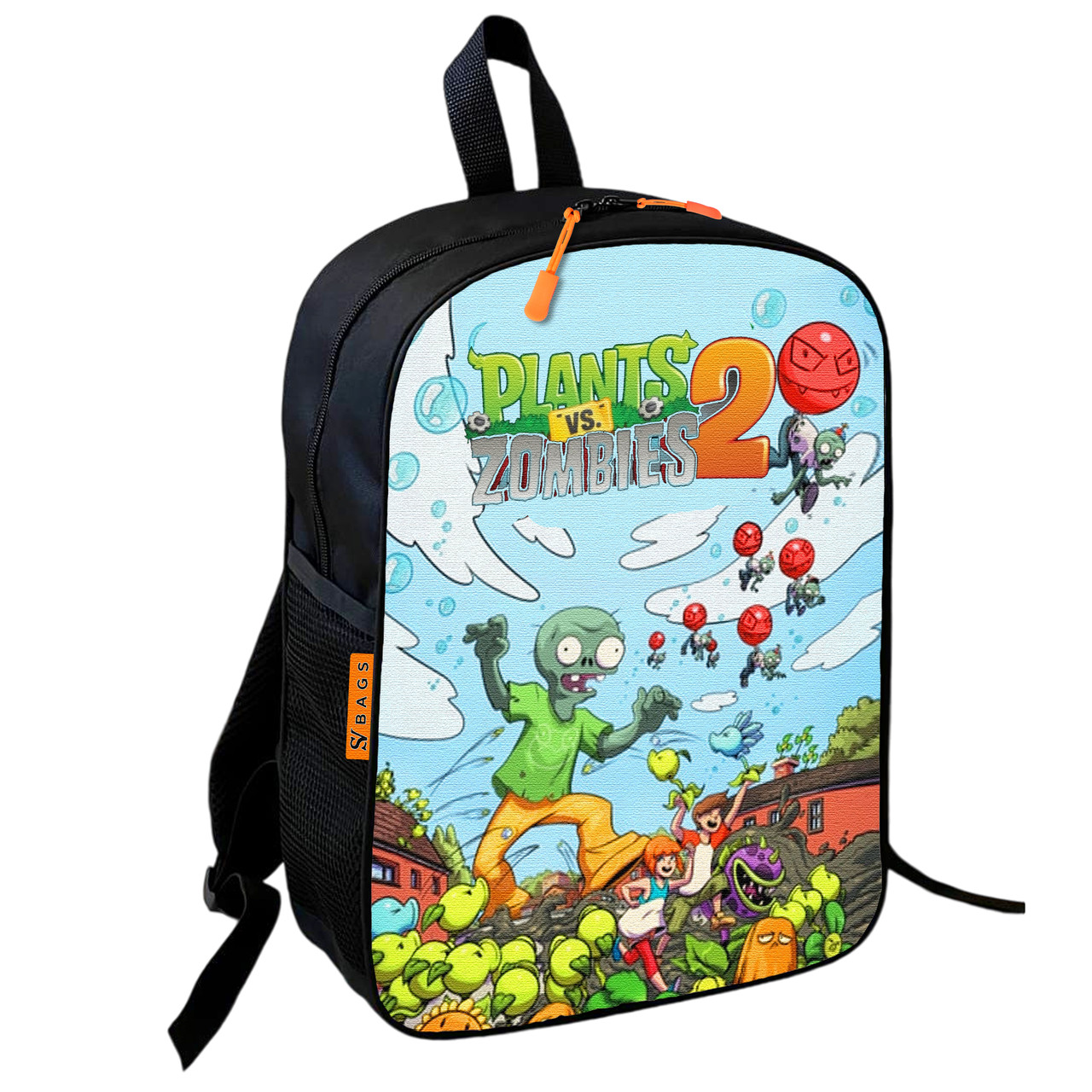 Рюкзак шкільний дитячий 36х27см Рослини Проти Зомбі «Plants vs. Zombies» для хлопчика (00716), фото 1