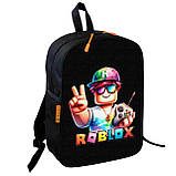 Набір дитячий Роблокс «Roblox» рюкзак 36х27см сумка-бананка, кружка з принтом для хлопчика (01585), фото 2