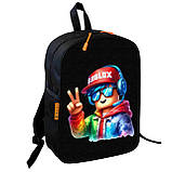 Набір дитячий Роблокс «Roblox» рюкзак 36х27см сумка-бананка, кружка з принтом для хлопчика (01583), фото 2