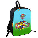 Набір дитячий Щенячий патруль рюкзак 36х27см сумка-бананка, кружка з принтом для хлопчика (01631), фото 2