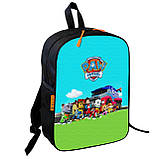 Набір дитячий Щенячий патруль рюкзак 36х27см сумка-бананка, кружка з принтом для хлопчика (01624), фото 2