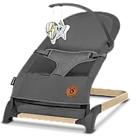 Дитячий шезлонг Lionelo JUNE AIR GREY GRAPHITE