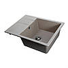 Гранитная мойка Globus Lux ONE миндаль 650х500мм-А0008, фото 2
