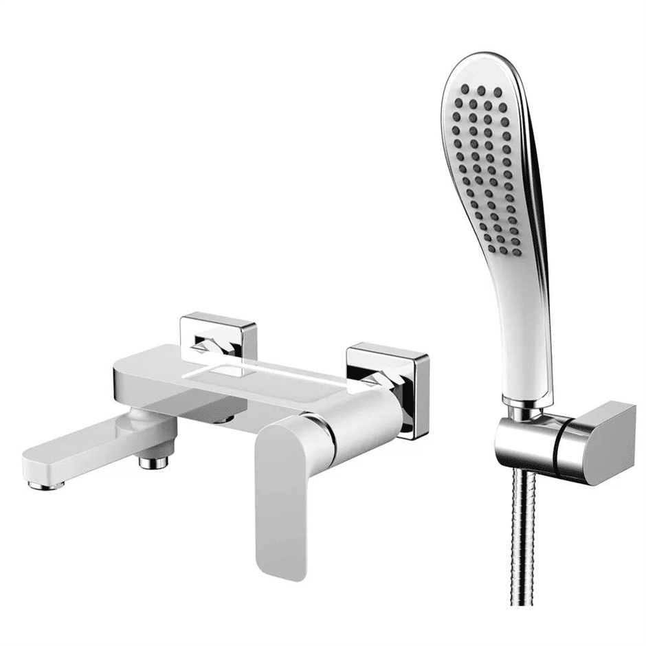 Смеситель для ванны GAPPO G3248, белый/хром