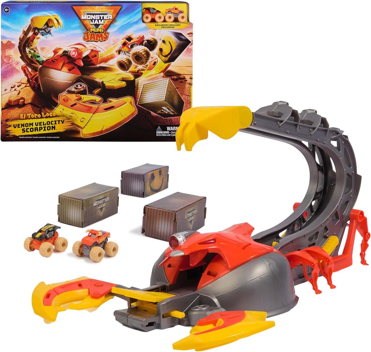Ігровий трек Жало скорпіона 1:87 El Toro Loco Venom Velocity Scorpion Monster Jam 6069752