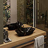 Умивальник (раковина) VBI VENEZIA S MARBLE BLACK MATT накладний, фото 4