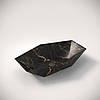 Умивальник (раковина) VBI VENEZIA S MARBLE BLACK MATT накладний, фото 6